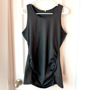 Athletic maternity tank top
